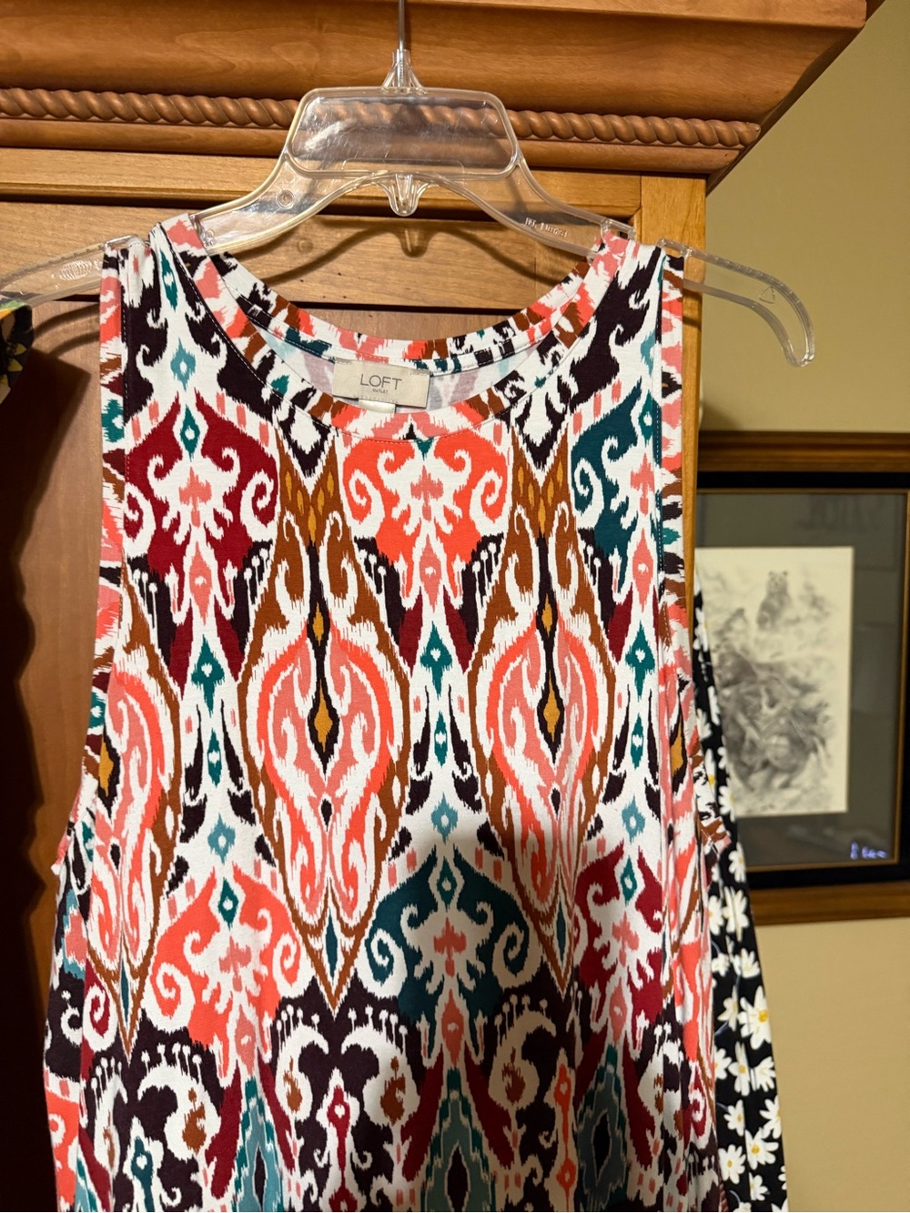 3 LOFT dresses! Very cute styles. The black dress is NWT. XL. - Picture 3 of 4